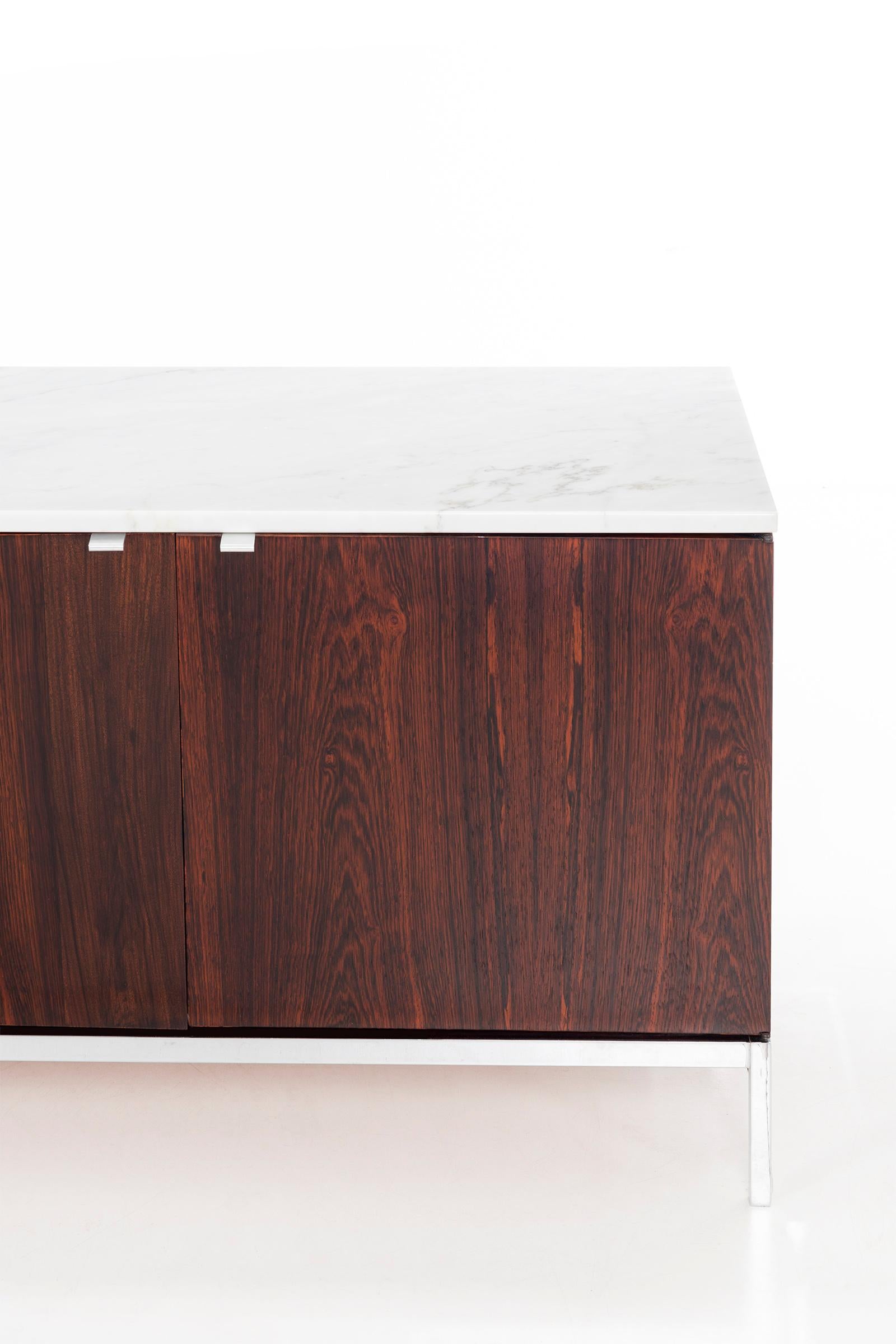 Monumental Custom Florence Knoll Rosewood Credenza 1