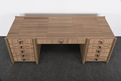 Monumental Custom Horsehair Desk by Peter Marino, 20th Century USA