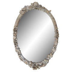 Specchio monumentale Dauphine Harrison & Gil intagliato in stile barocco da 64".