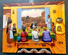 Monumental David P. Bradley - Feast Day Painting