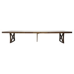 Monumental Dining Table by Charak Furniture, Tommi Parzinger Style