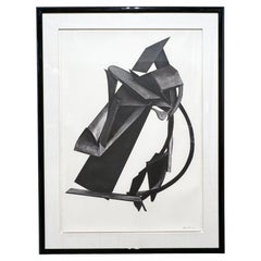 Monumentale Zeichnung von Michael Steiner