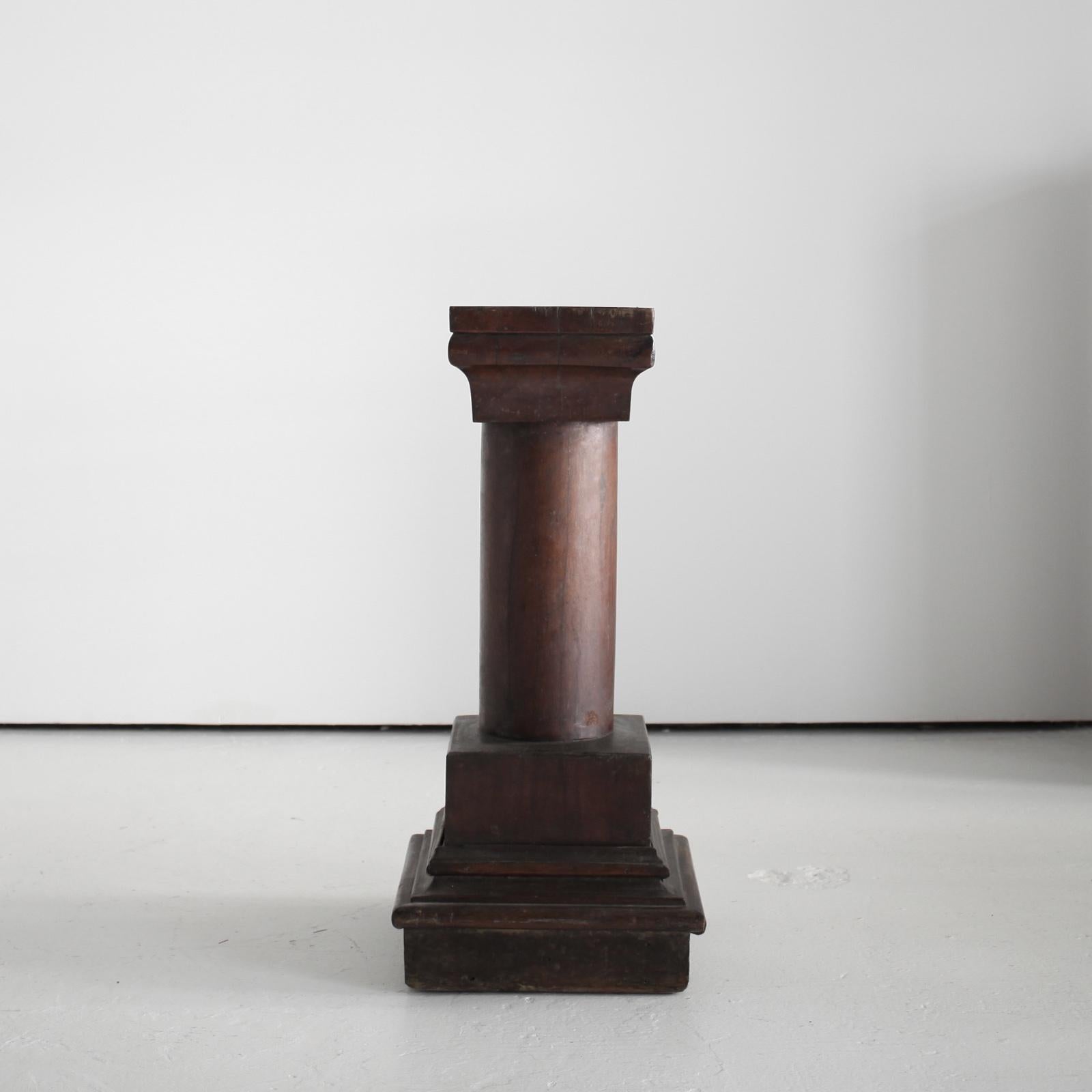 Monumental Early 19Th C. Primitive Northern Portuguese Plinth For Sale 5