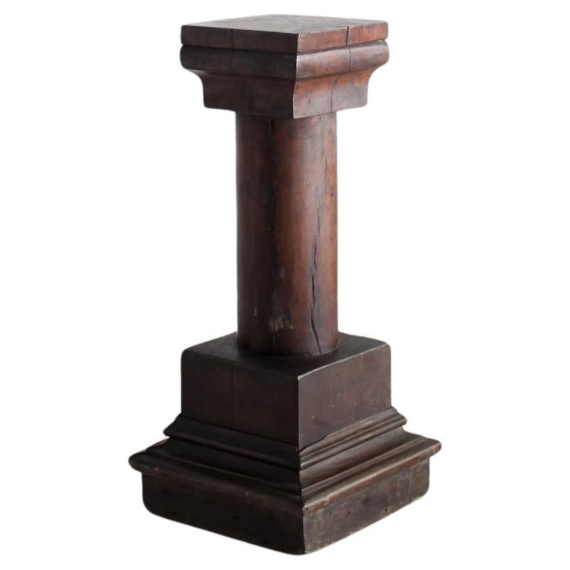 Monumental Early 19Th C. Primitive Northern Portuguese Plinth For Sale
