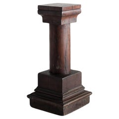 Monumental Early 19Th C. Primitive Northern Portuguese Plinth