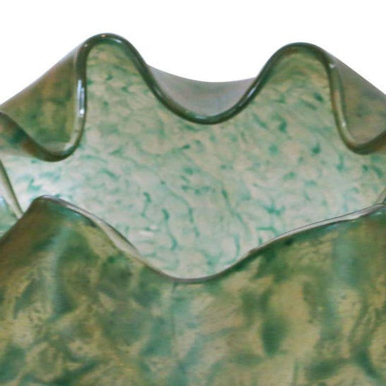 Monumental vase en verre d'art du début du XXe siècle par Verrerie Legras en vente 1
