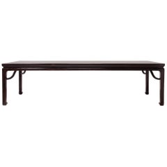 Monumental Early 20th Century Chinese Poet's Table