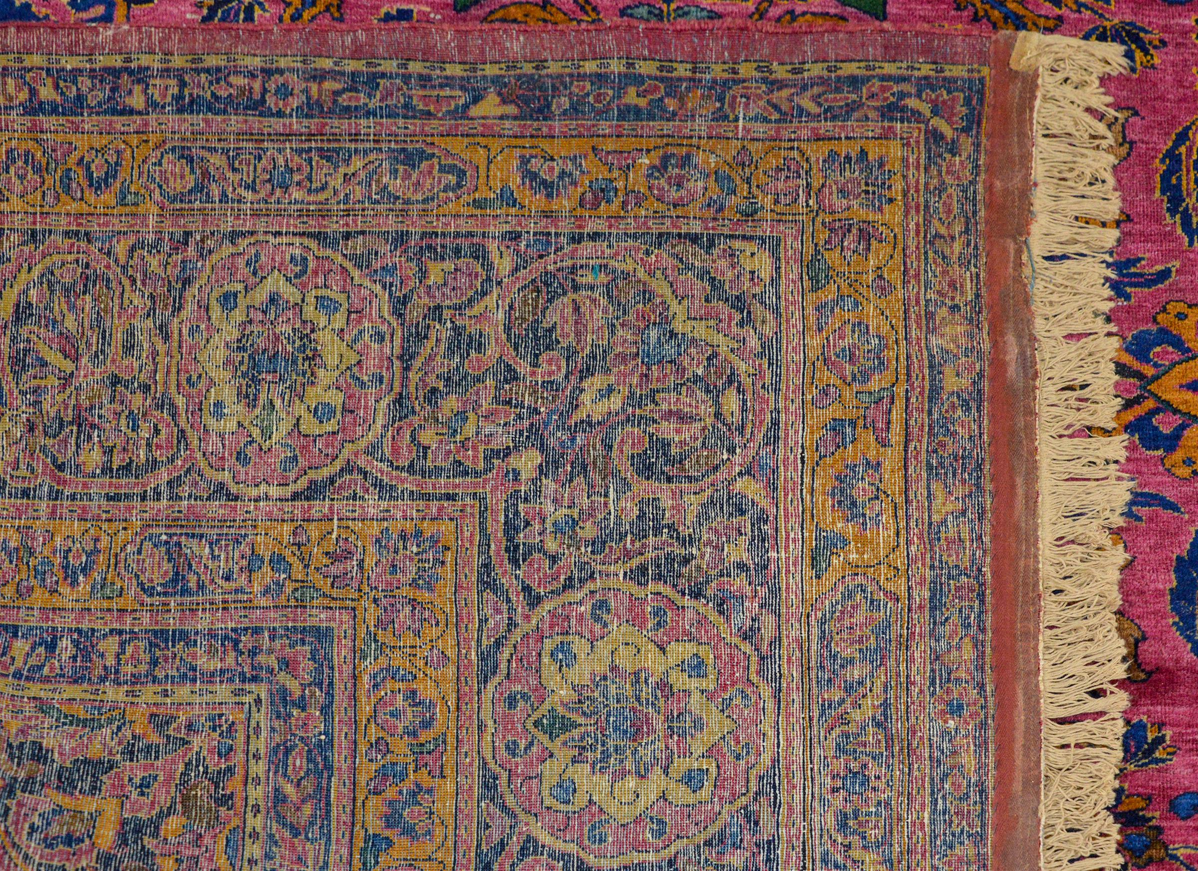 Monumental Early 20th Century Kashan Rug 2