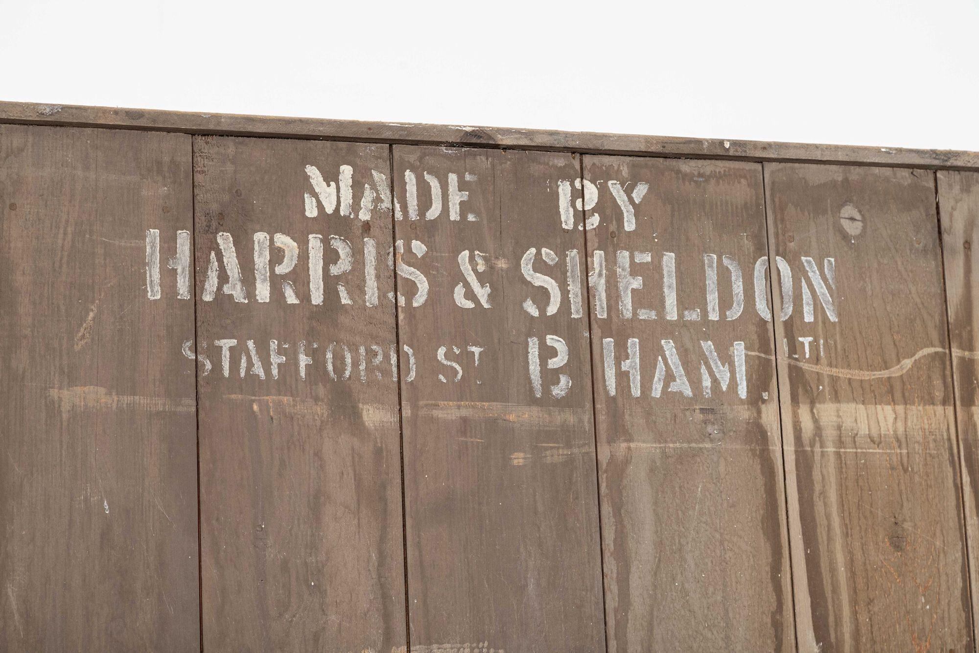 Monumental Ebonised Glazed Mahogany & Pine Haberdashery Cabinet For Sale 16