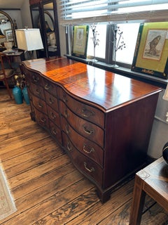 Monumental & Elegant 12 Drawer Antique Mahogany Chest of Drawers