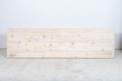 Monumental English Bleached Pine Refectory Table