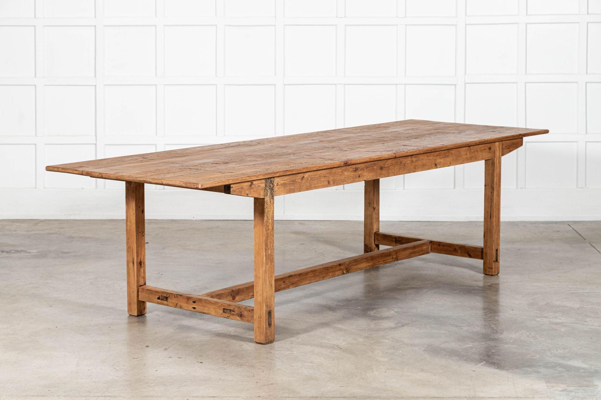 Mesa de granja inglesa monumental en venta 5