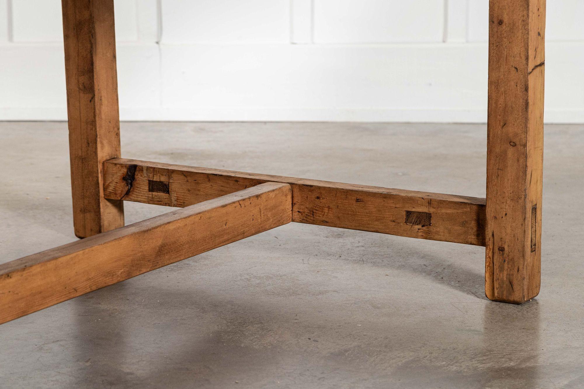 Monumental English Farmhouse Table For Sale 7