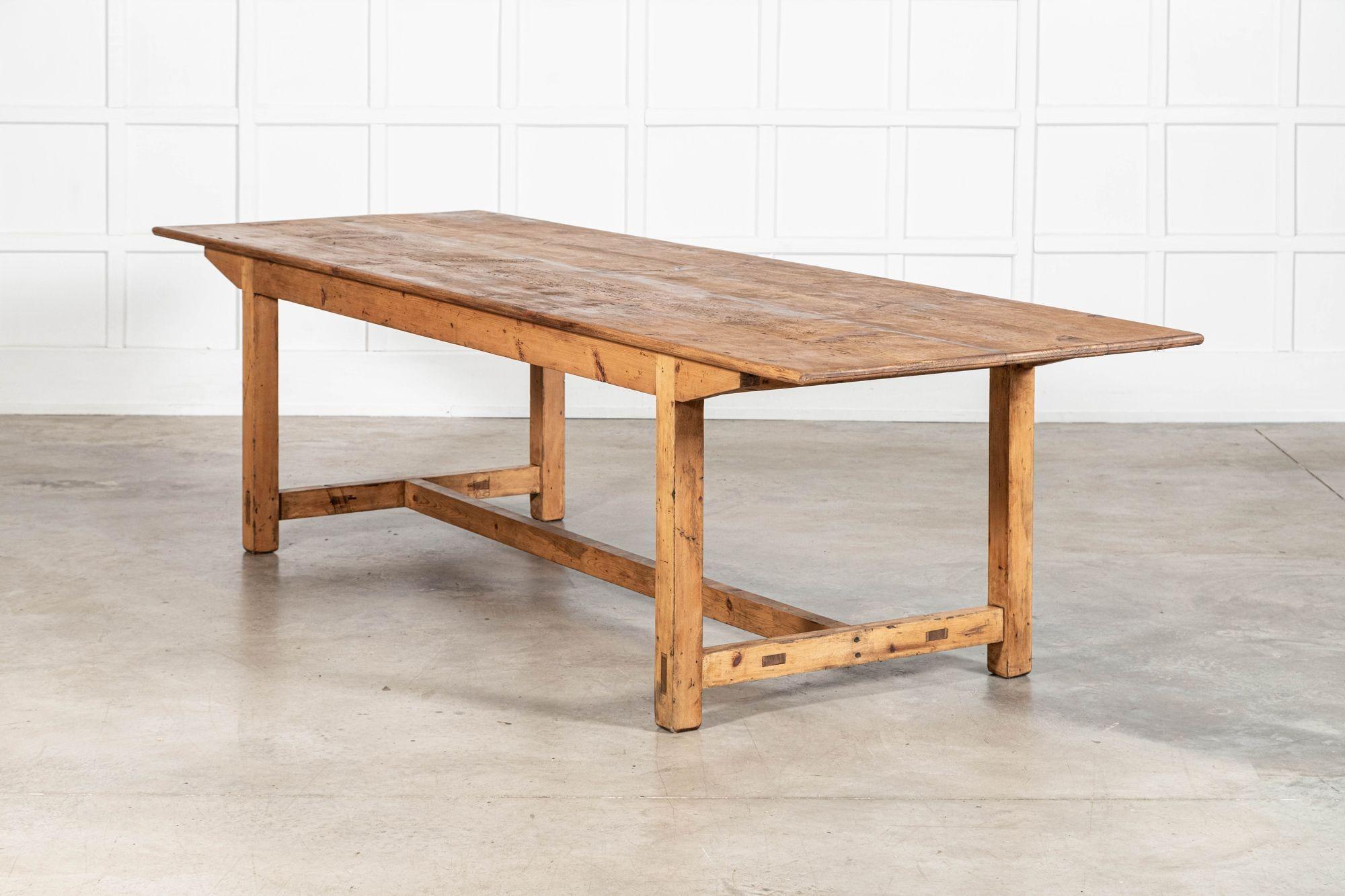Monumental English Farmhouse Table For Sale 1