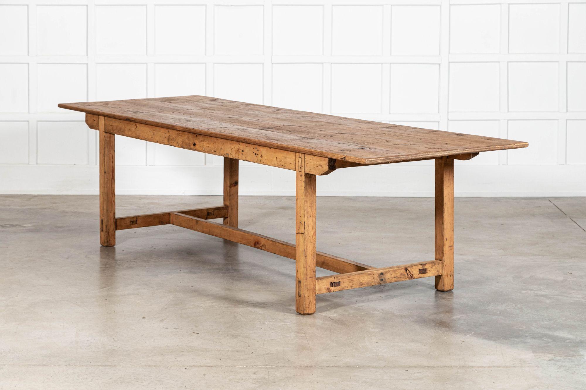 Monumental English Farmhouse Table For Sale 2