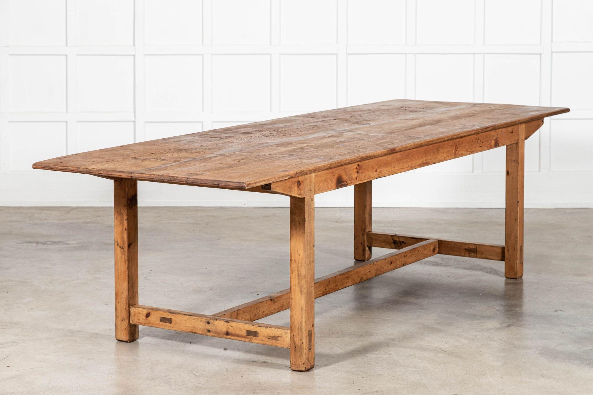 Monumental English Farmhouse Table For Sale 4