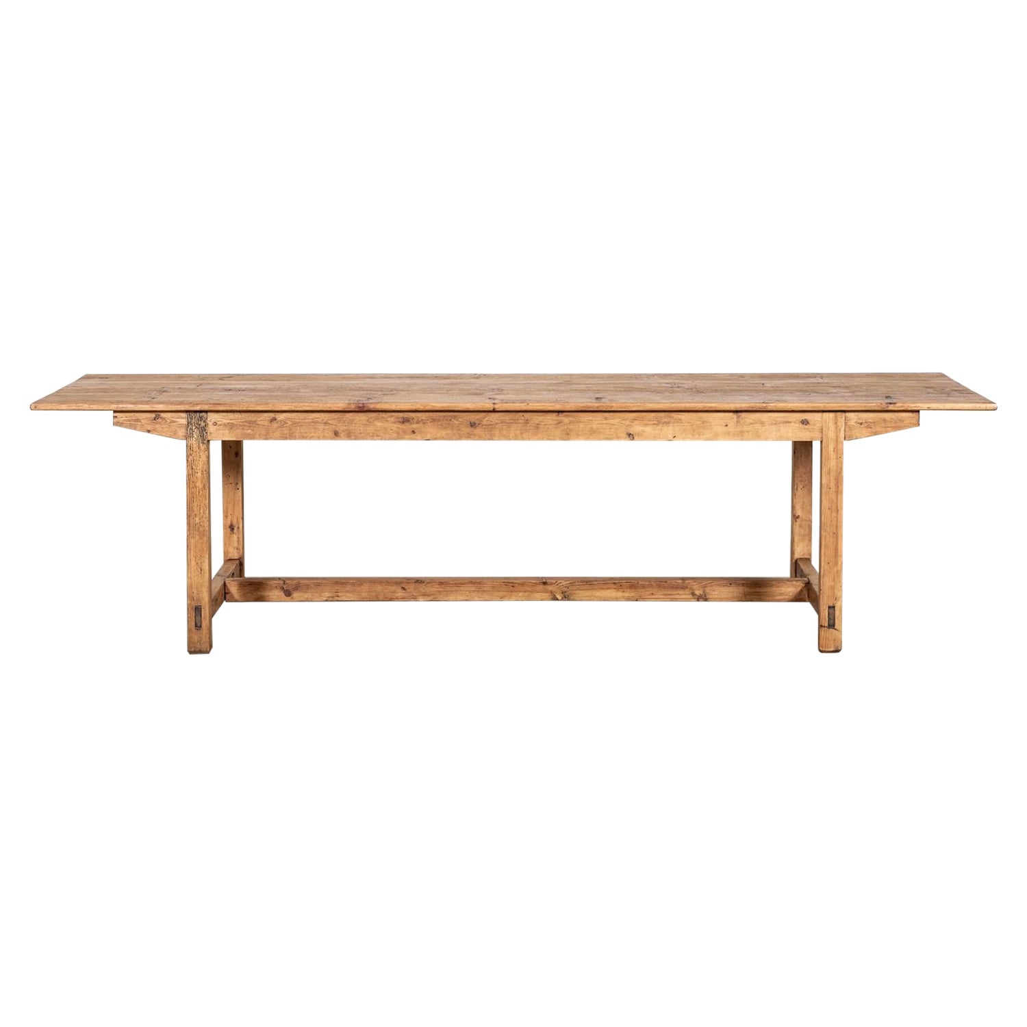 Mesa de granja inglesa monumental