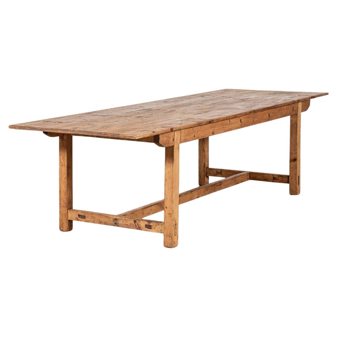 Monumental English Farmhouse Table