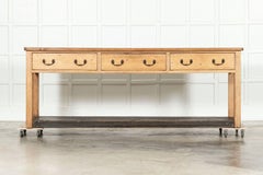 Monumentale base per cassettone in pino della Georgian House inglese