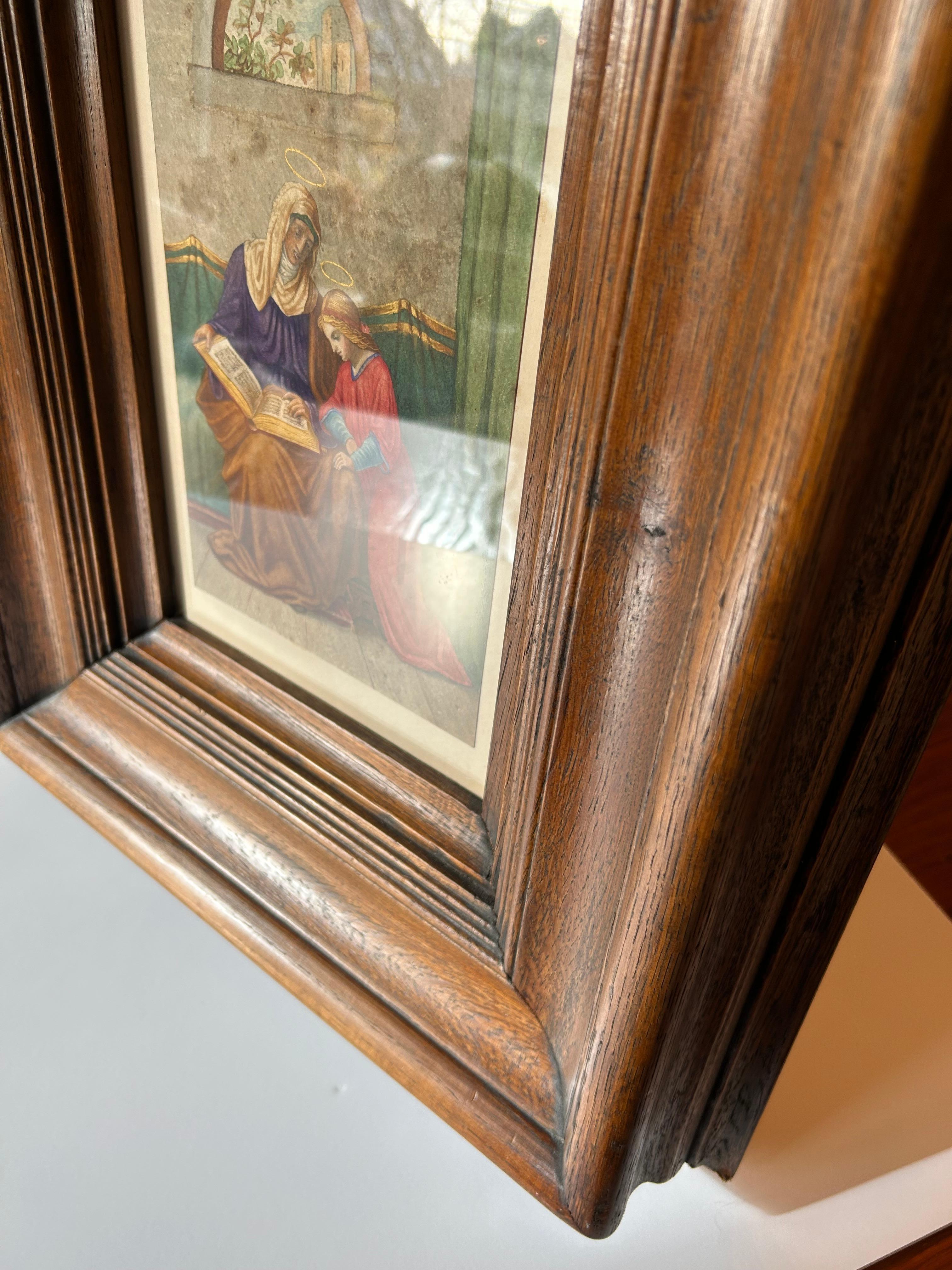 Monumental English Oak Frame For Sale 4