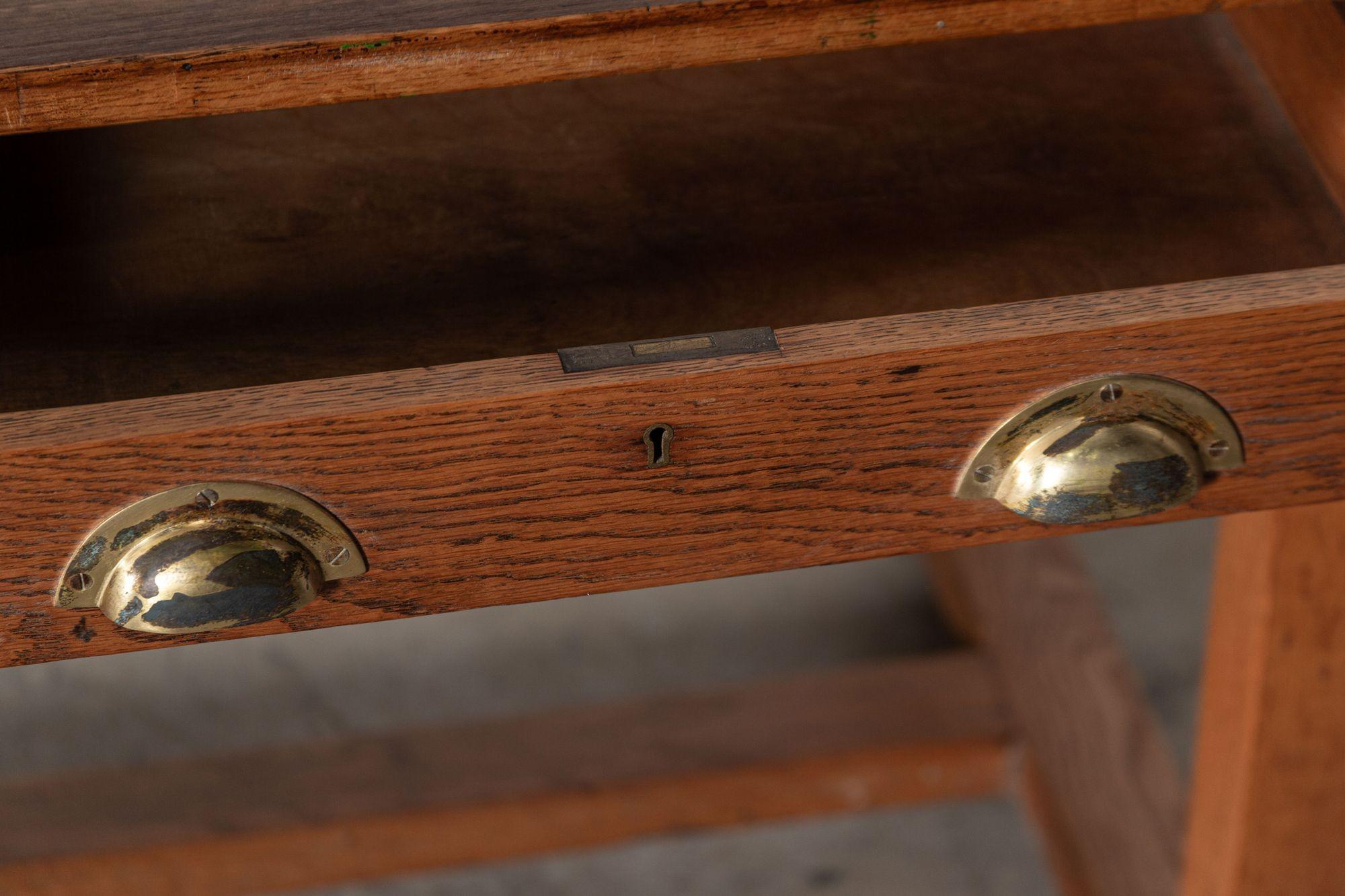 Monumental English Oak Refectory Table 5