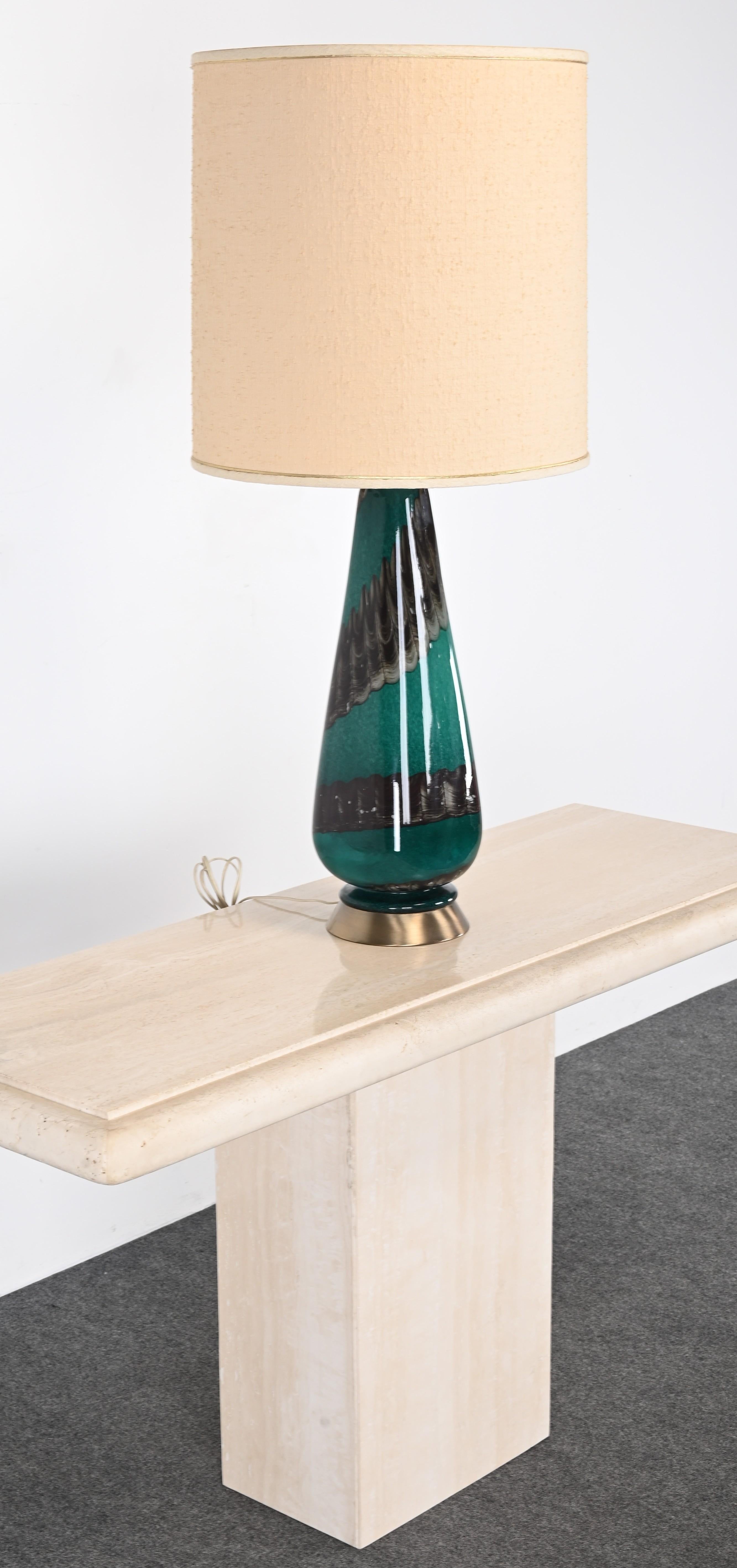 Lampada da tavolo monumentale Ercole Barovier Eugeneo/Neolitico, Italia, 1954 in vendita 3
