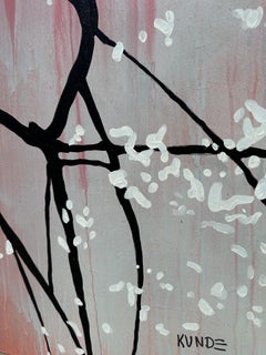 Pittura astratta originale monumentale di Ernesto Kunde, artista brasiliano-americano