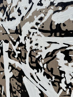 Pittura astratta originale monumentale di Ernesto Kunde, artista brasiliano-americano