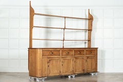 Monumental Estate Made English Georgian Pine Dresser