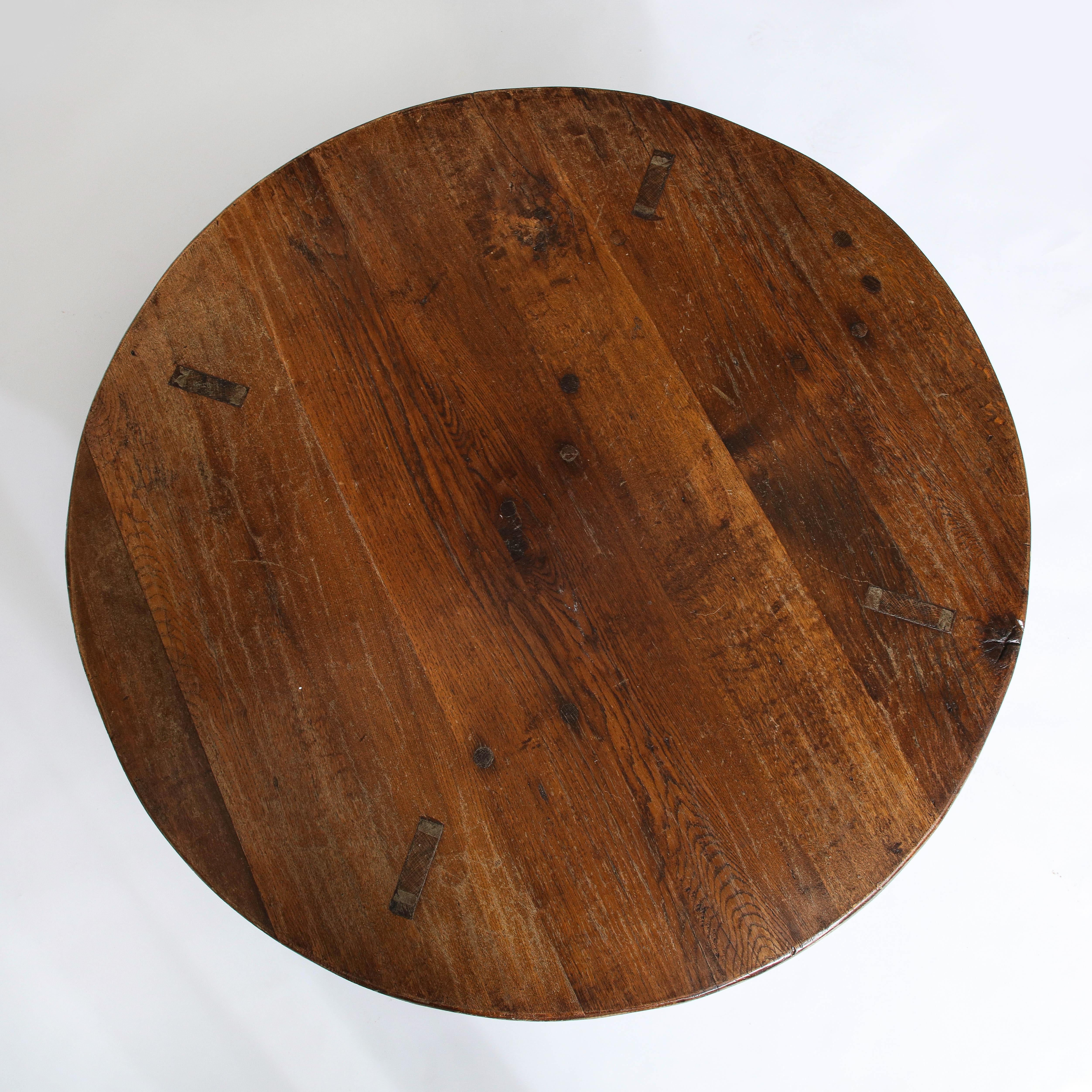 20th Century Monumental European Pine Coffee Table, France, c. 1960 For Sale