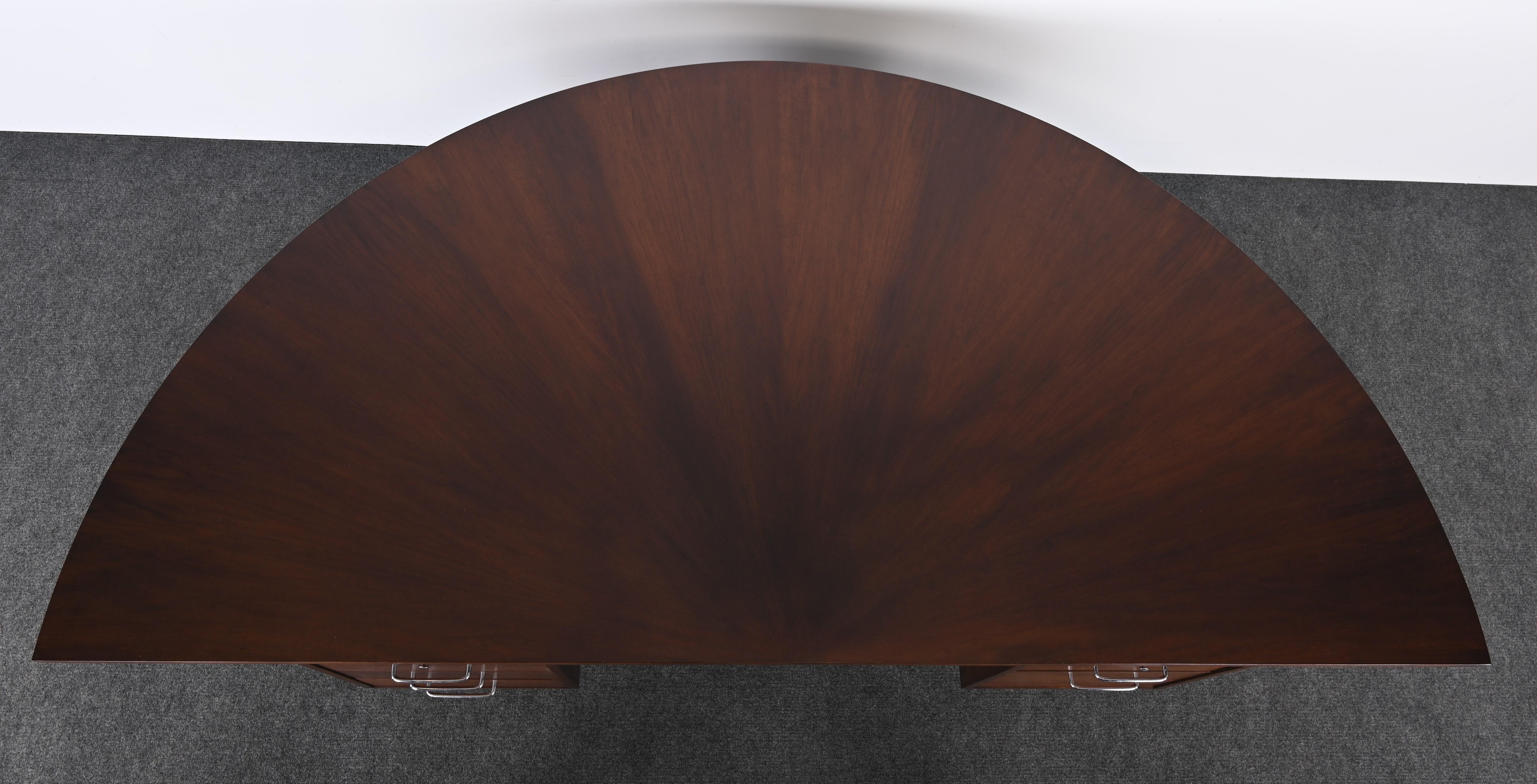cayman l-shaped rotating desk