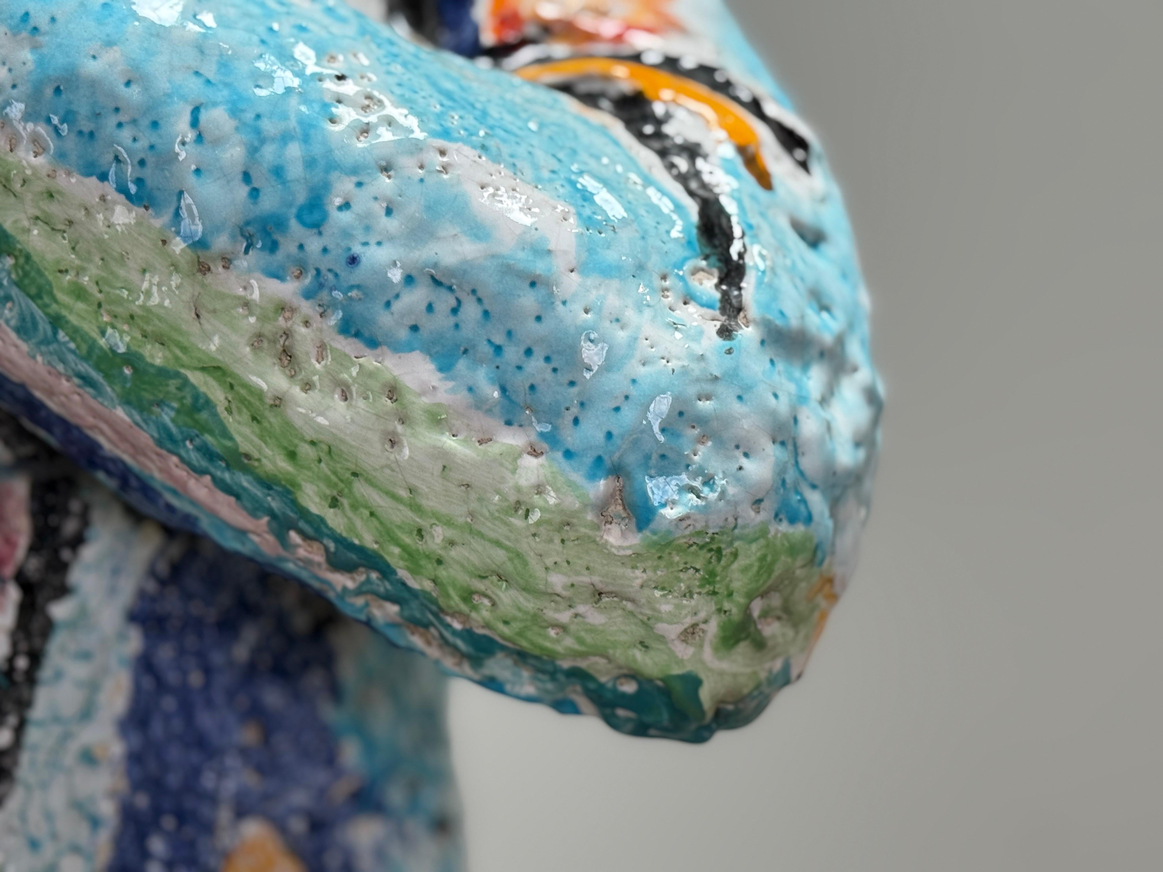 Sculpture monumentale de groupe familial par Viola Frey en vente 8