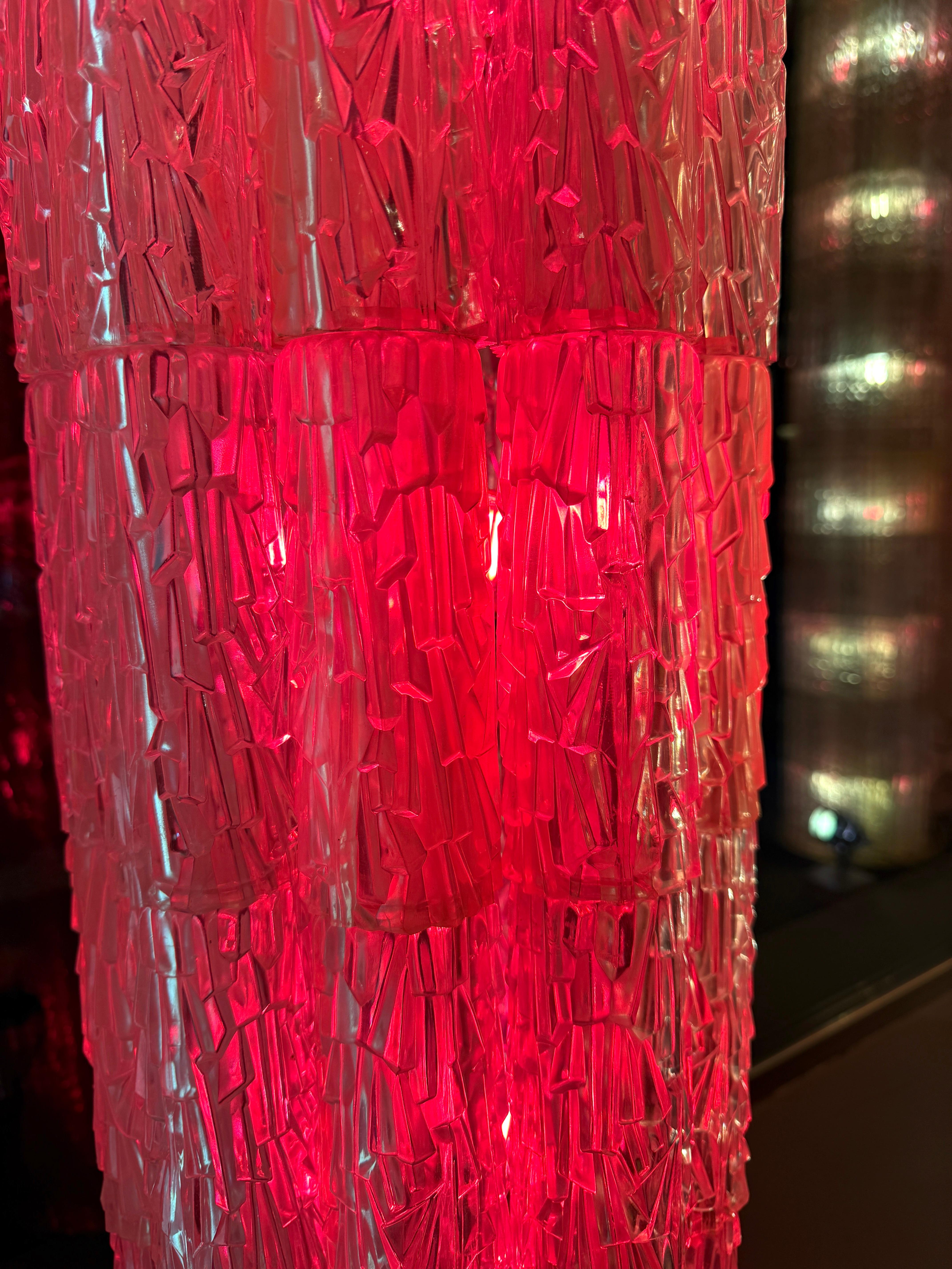 Monumental Floor Lamp Columns by JT Kalmar 1970' For Sale 4