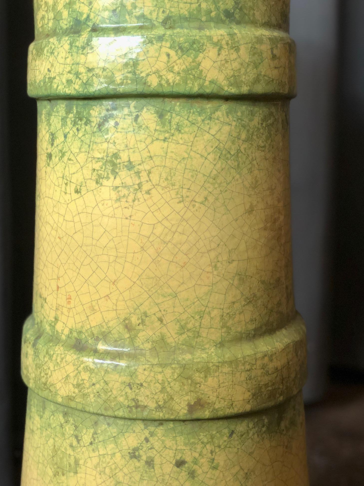 Mid-20th Century Monumental Floor Vase by Hans Hedberg For Sale