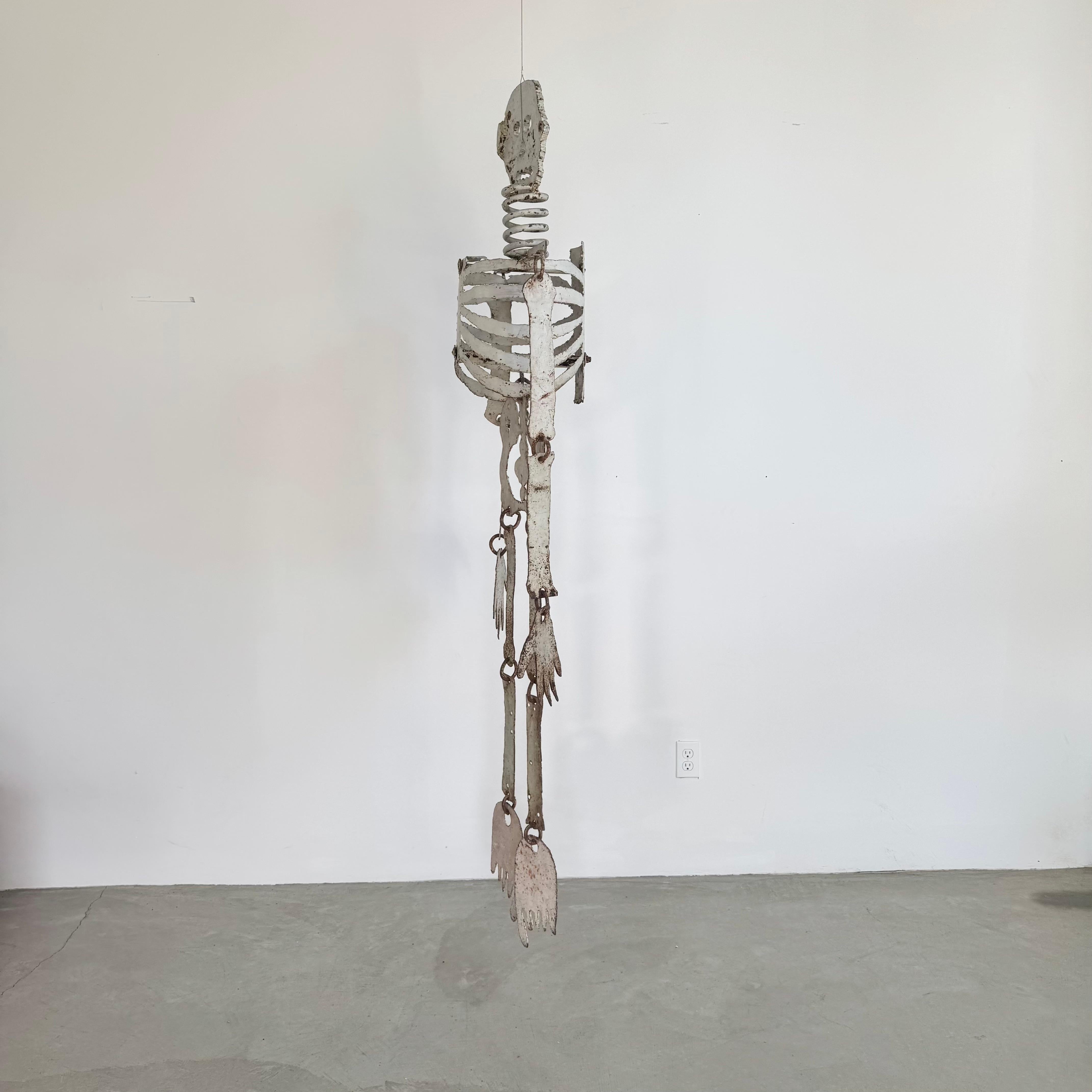Escultura esqueleto monumental de arte popular, años 50 EE.UU. en venta 4