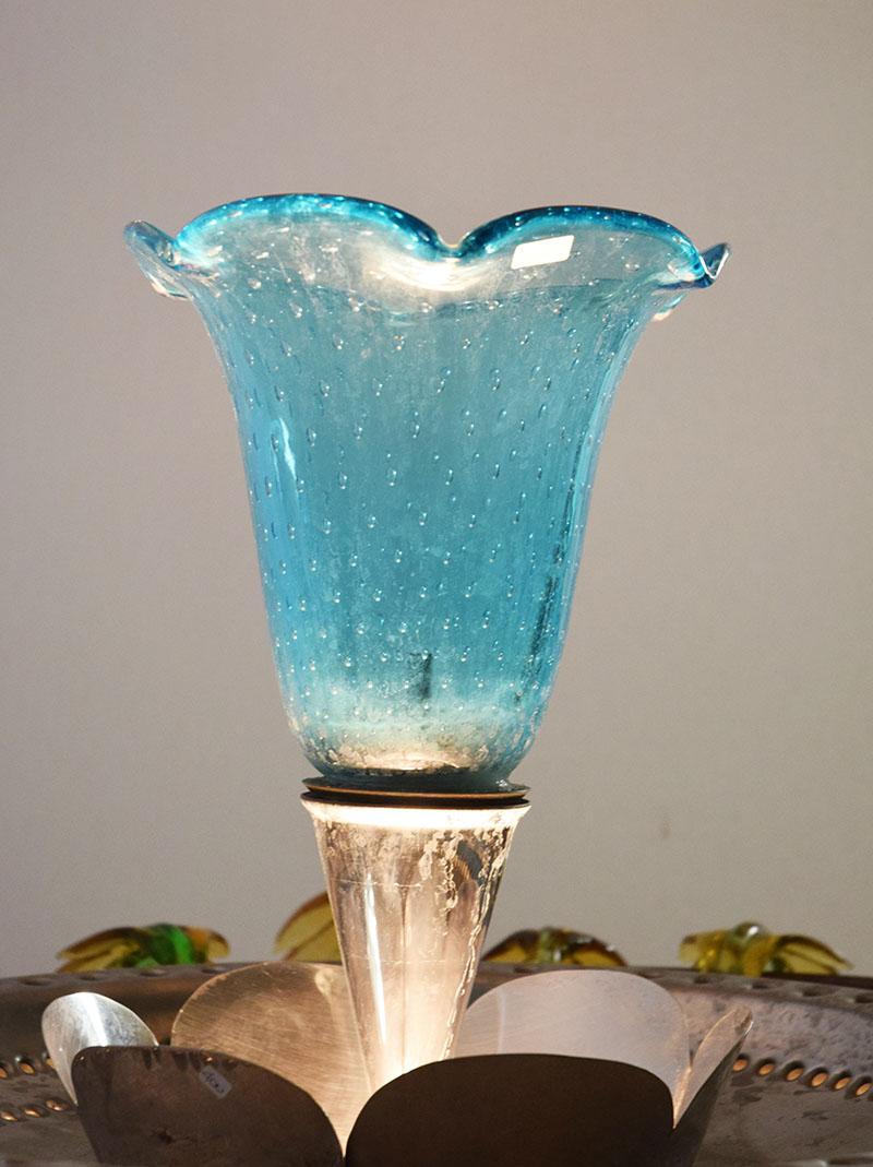 Monumentalbrunnen aus Murano-Glas, 1950er Jahre im Angebot 2