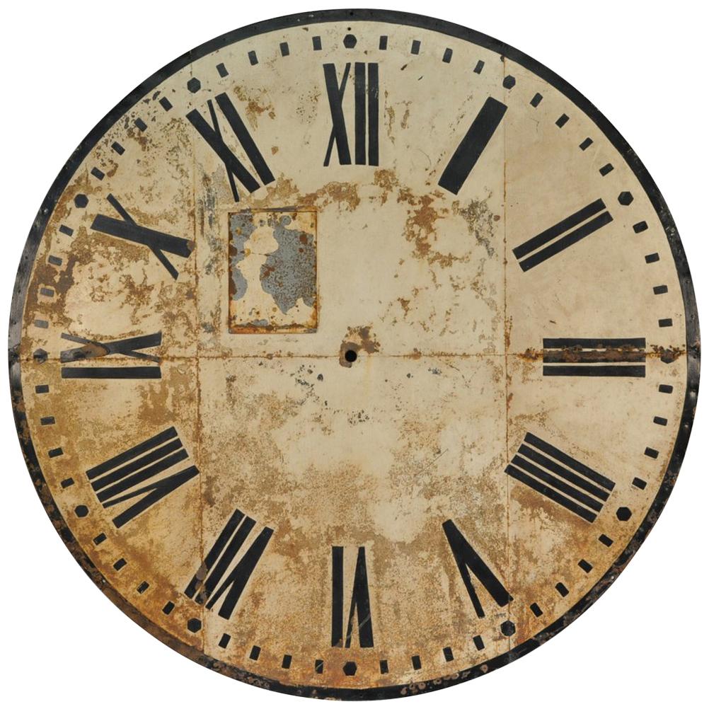 Monumental French 19th Century Clock Face