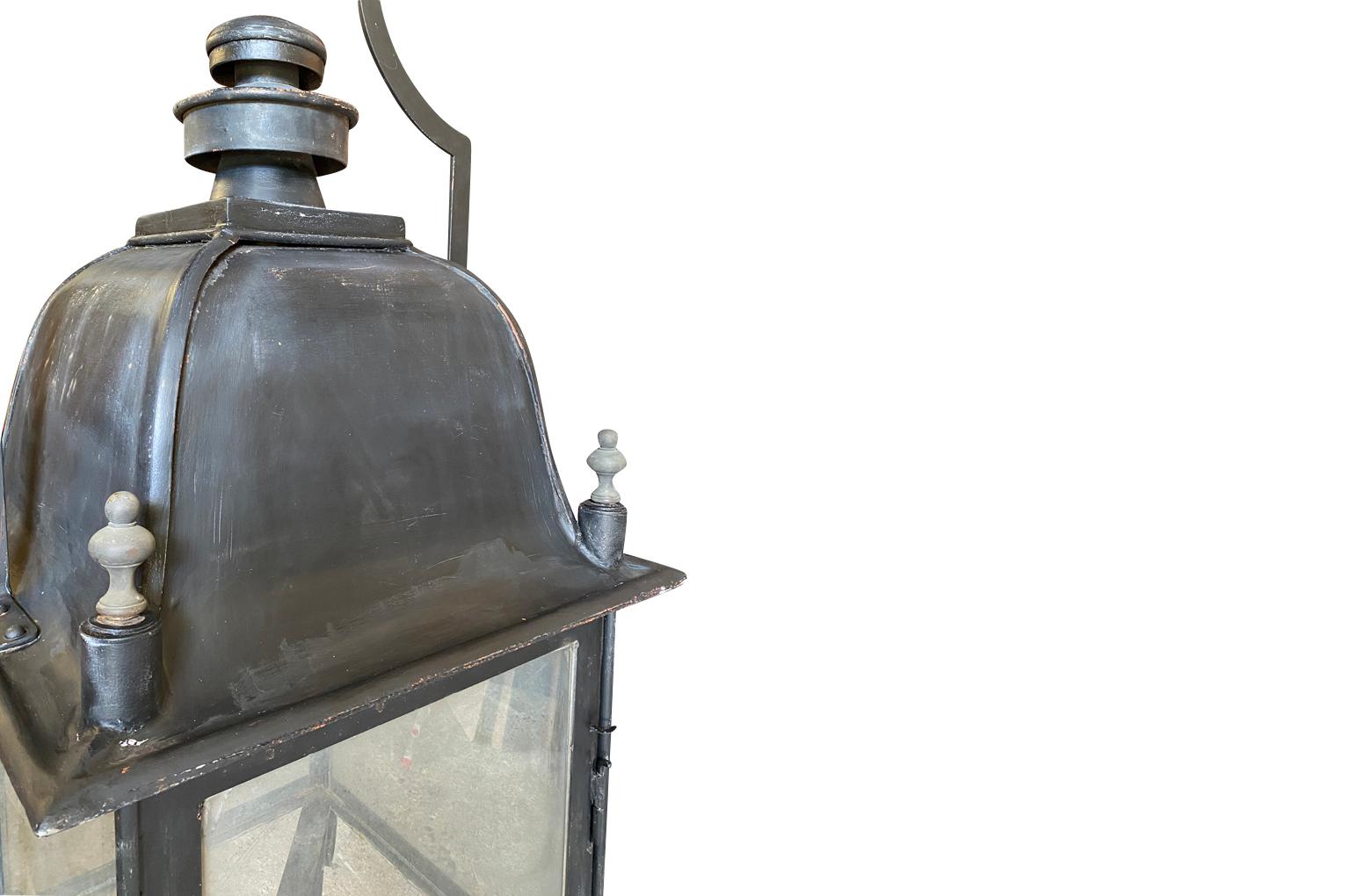 Monumental French 19th Century Lantern For Sale 1