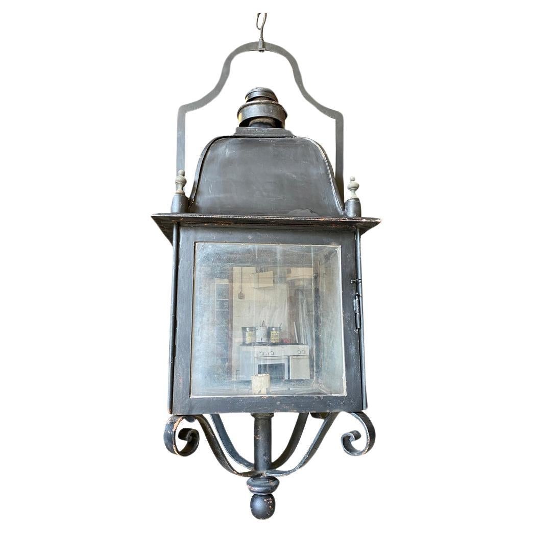 Monumental French 19th Century Lantern For Sale