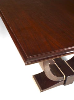 Monumental French Art Deco Dining Table
