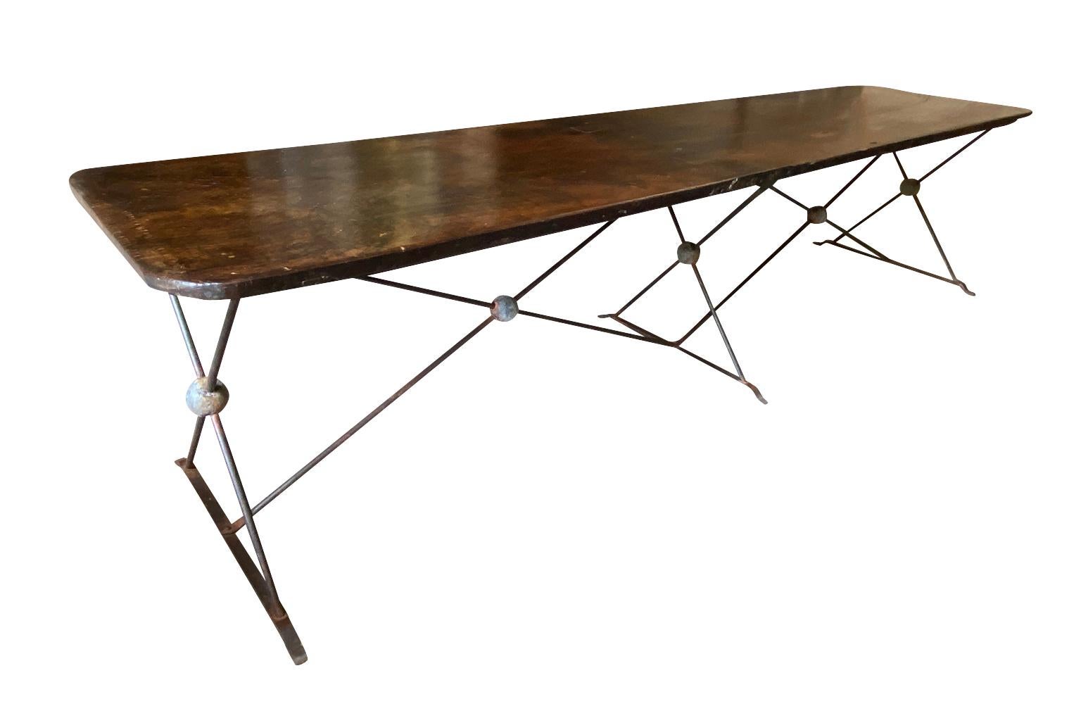 Monumental French Console - Dining Table 7