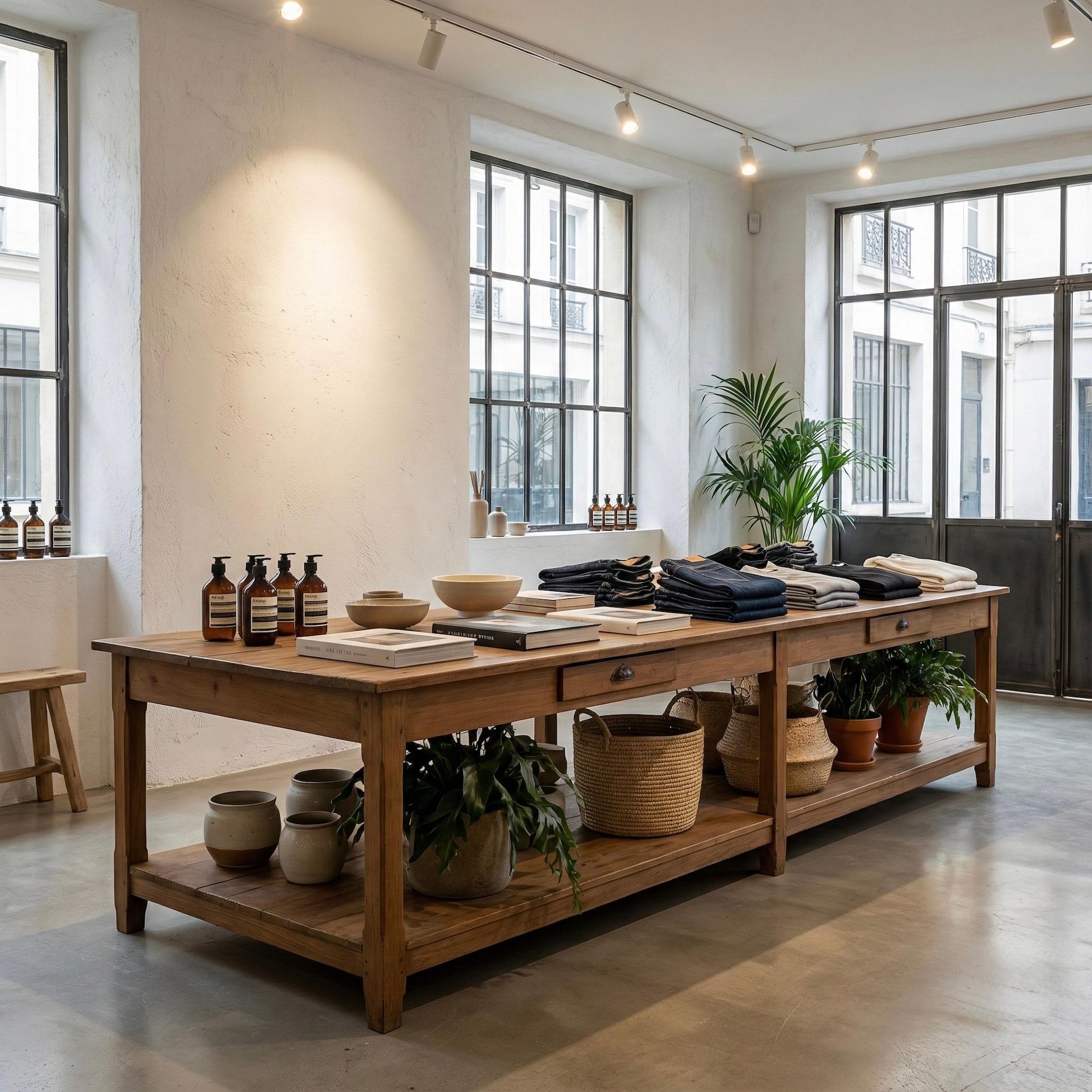 Table monumentale de drapier français, années 1950 en vente 12