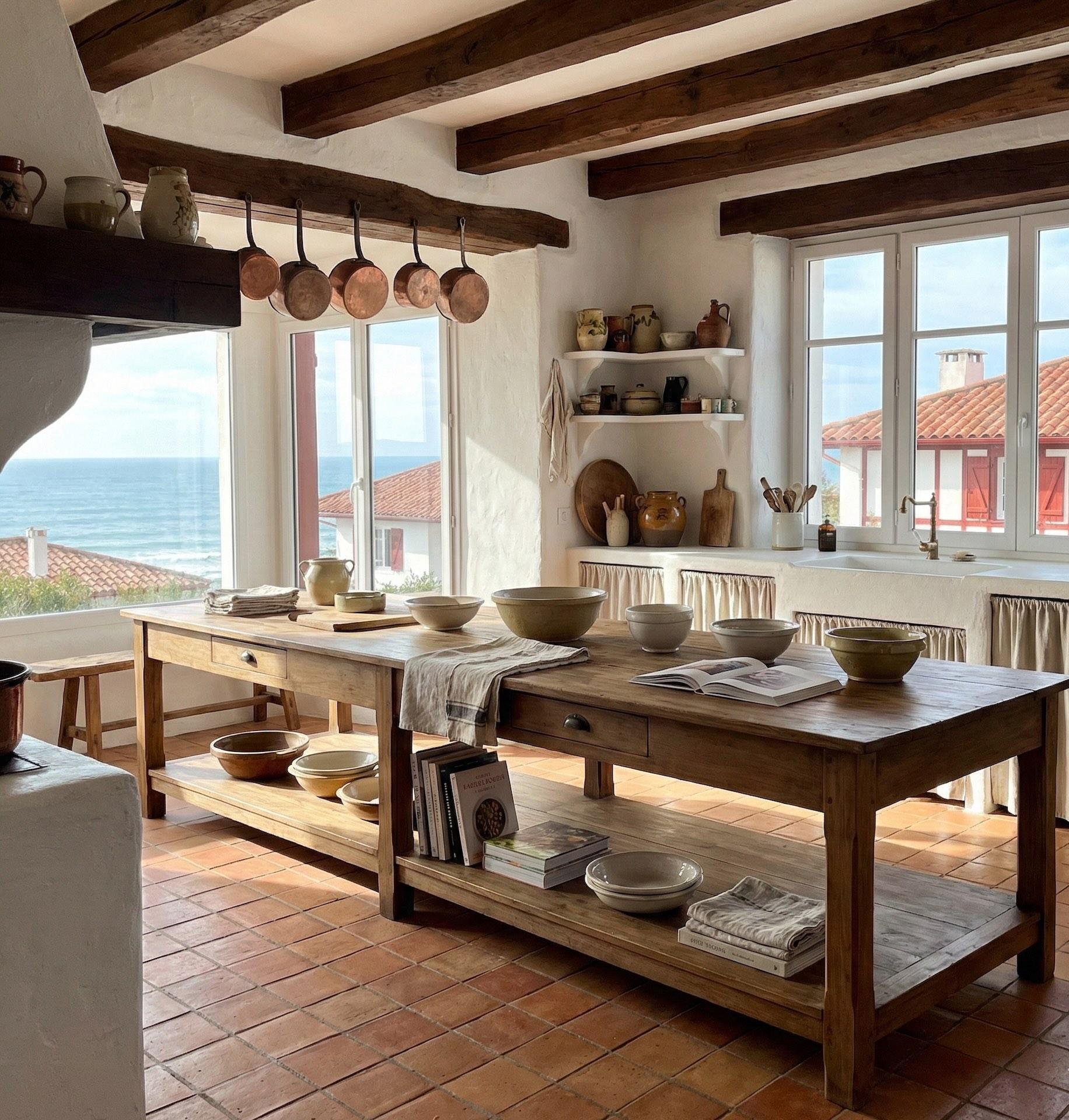 Table monumentale de drapier français, années 1950 en vente 13