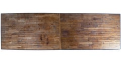 Monumental French Floor Board Dining Table