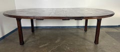 Monumental French Oak Farmhouse Extending Dining Table