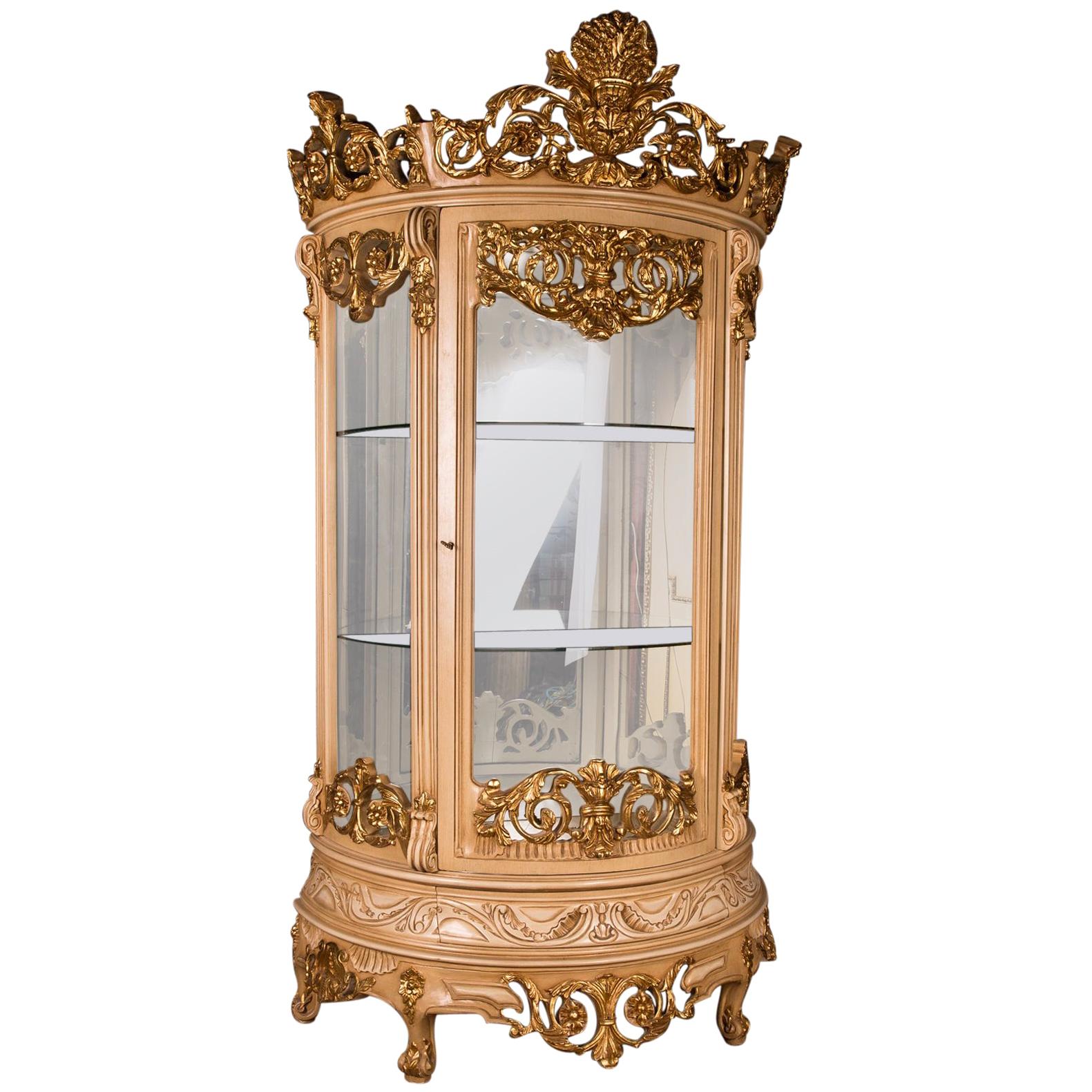 Monumental French Vitrine in the Style of the 18th Century