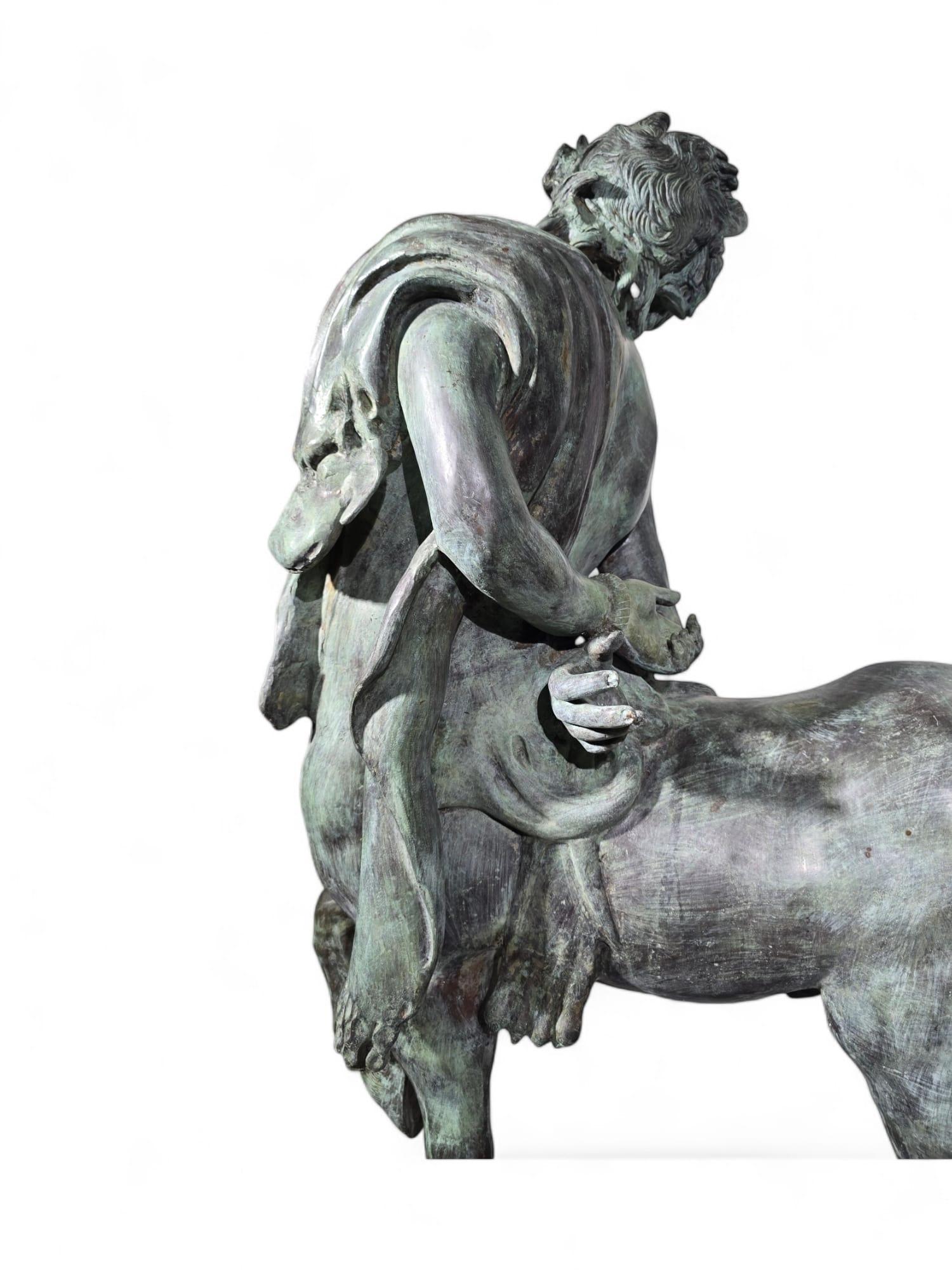 Monumentale Furietti Centauri in bronzo 160 cm In condizioni buone in vendita a Madrid, ES
