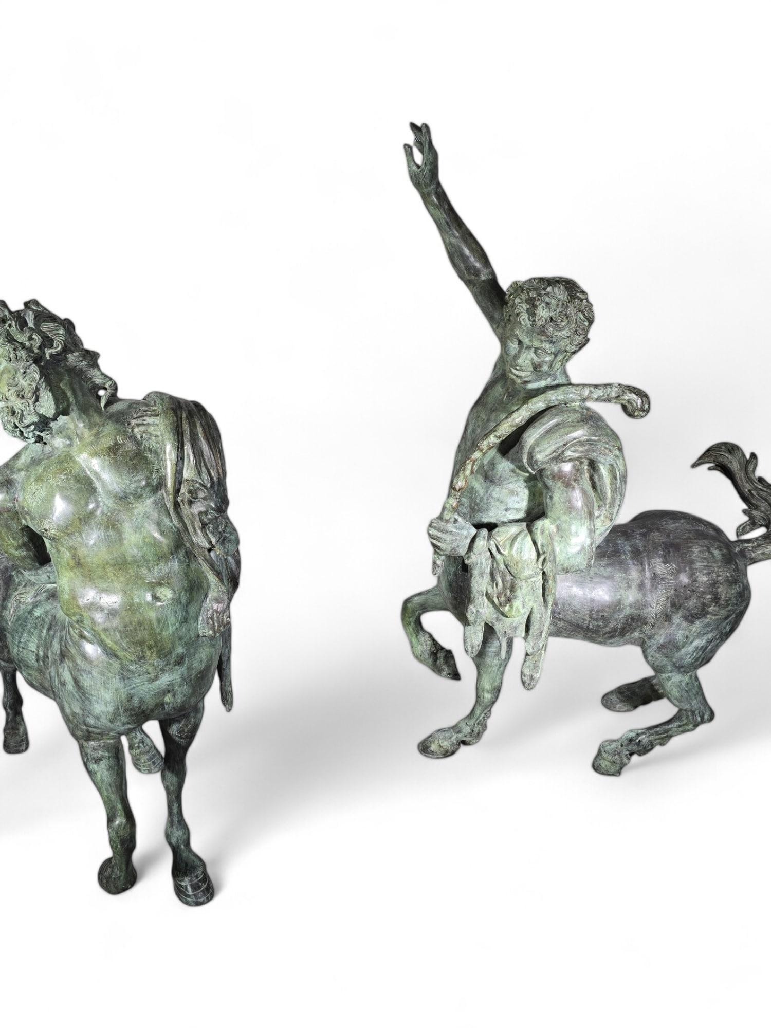 Bronzo Monumentale Furietti Centauri in bronzo 160 cm in vendita