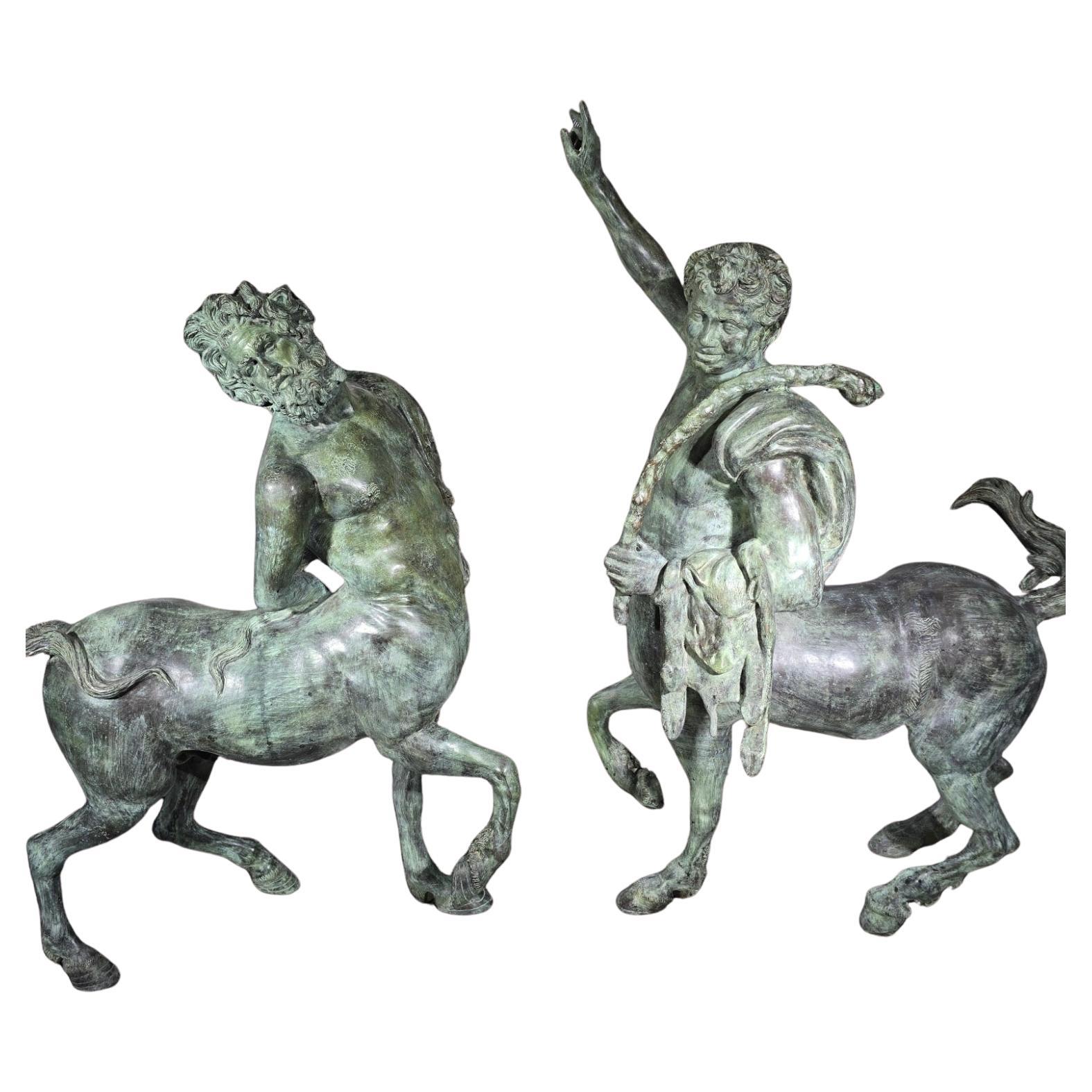 Monumentale Furietti Centauri in bronzo 160 cm