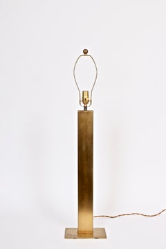 Monumental George Kovacs All Brass "Skyscraper" Lamp, circa 1970